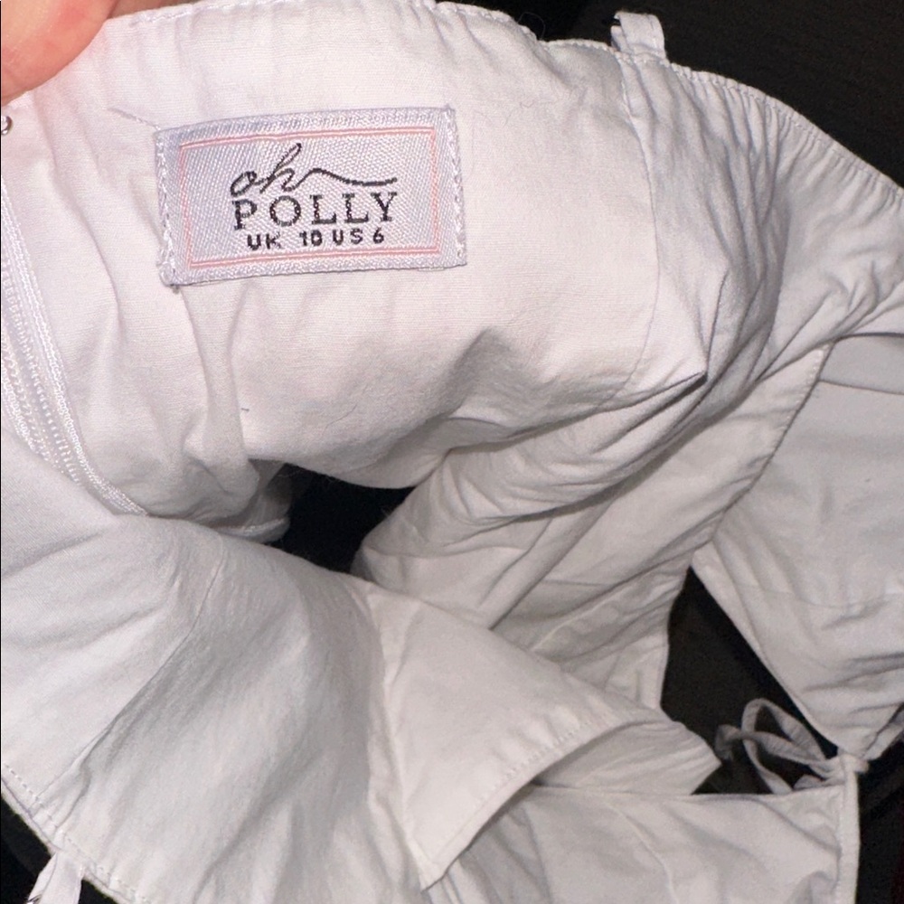Oh Polly White Cutout Mini Dress - Picture 11 of 12